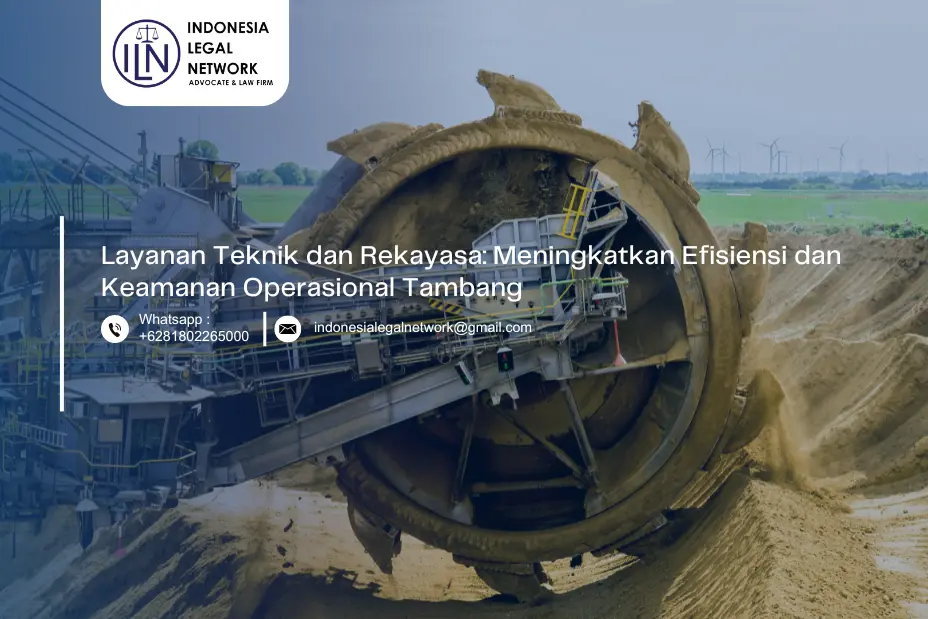 Layanan Teknik dan Rekayasa: Meningkatkan Efisiensi dan Keamanan Operasional Tambang